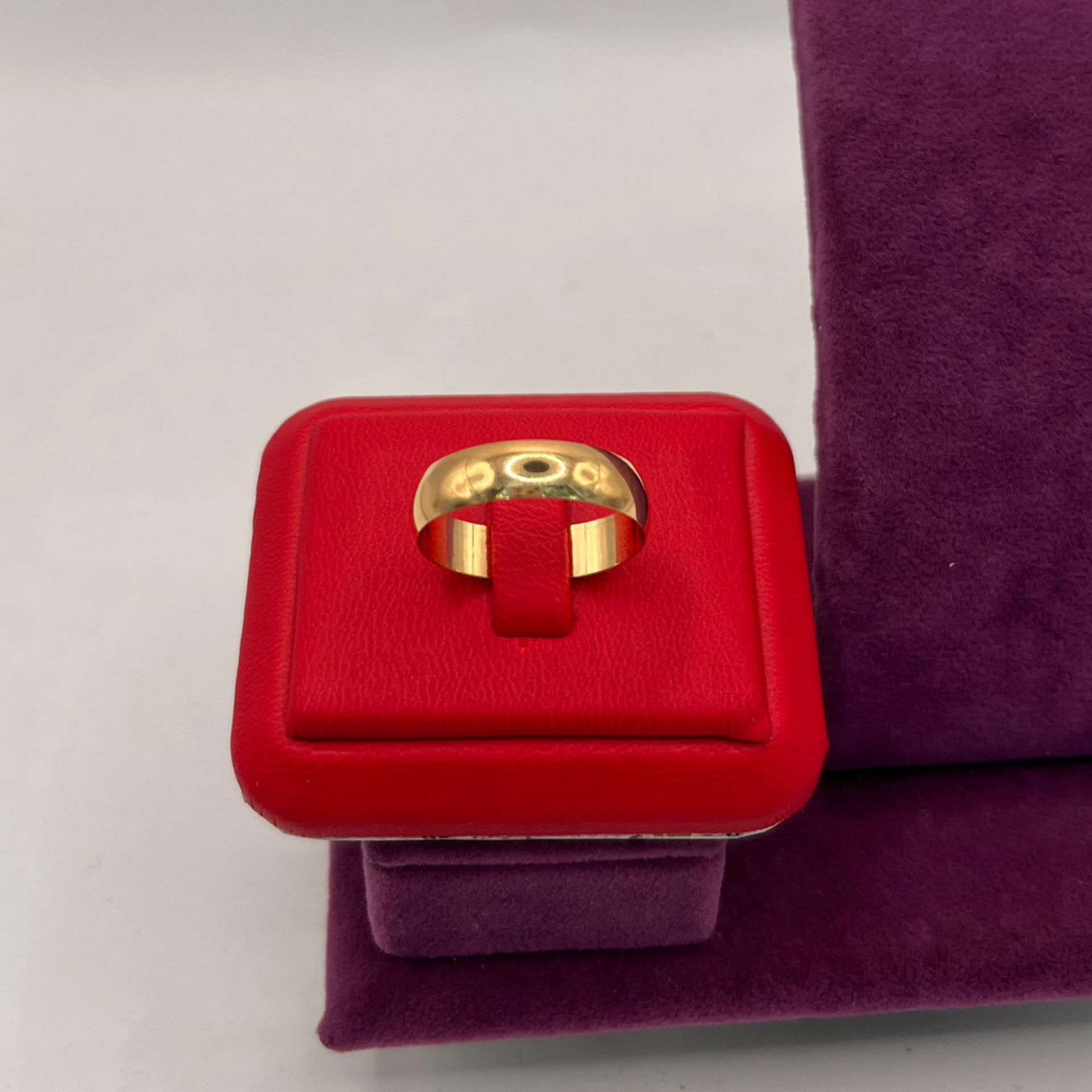 22 Ayar Altın Yüzük Düz Çilalı 4.20gr 21 - Y01251 - Fotoğraf 1