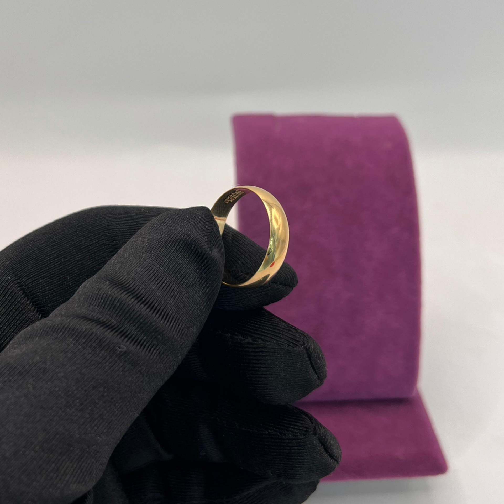 22 Ayar Altın Yüzük Düz Çilalı 4.20gr 21 - Y01251 - Fotoğraf 4
