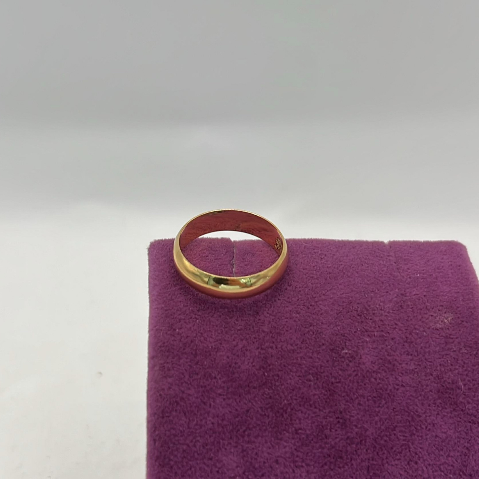 22 Ayar Altın Yüzük Düz Çilalı 4.20gr 21 - Y01251 - Fotoğraf 5