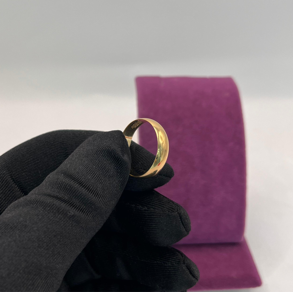 22 Ayar Altın Yüzük Düz Çilalı 5.12gr - Y01254 - Fotoğraf 4
