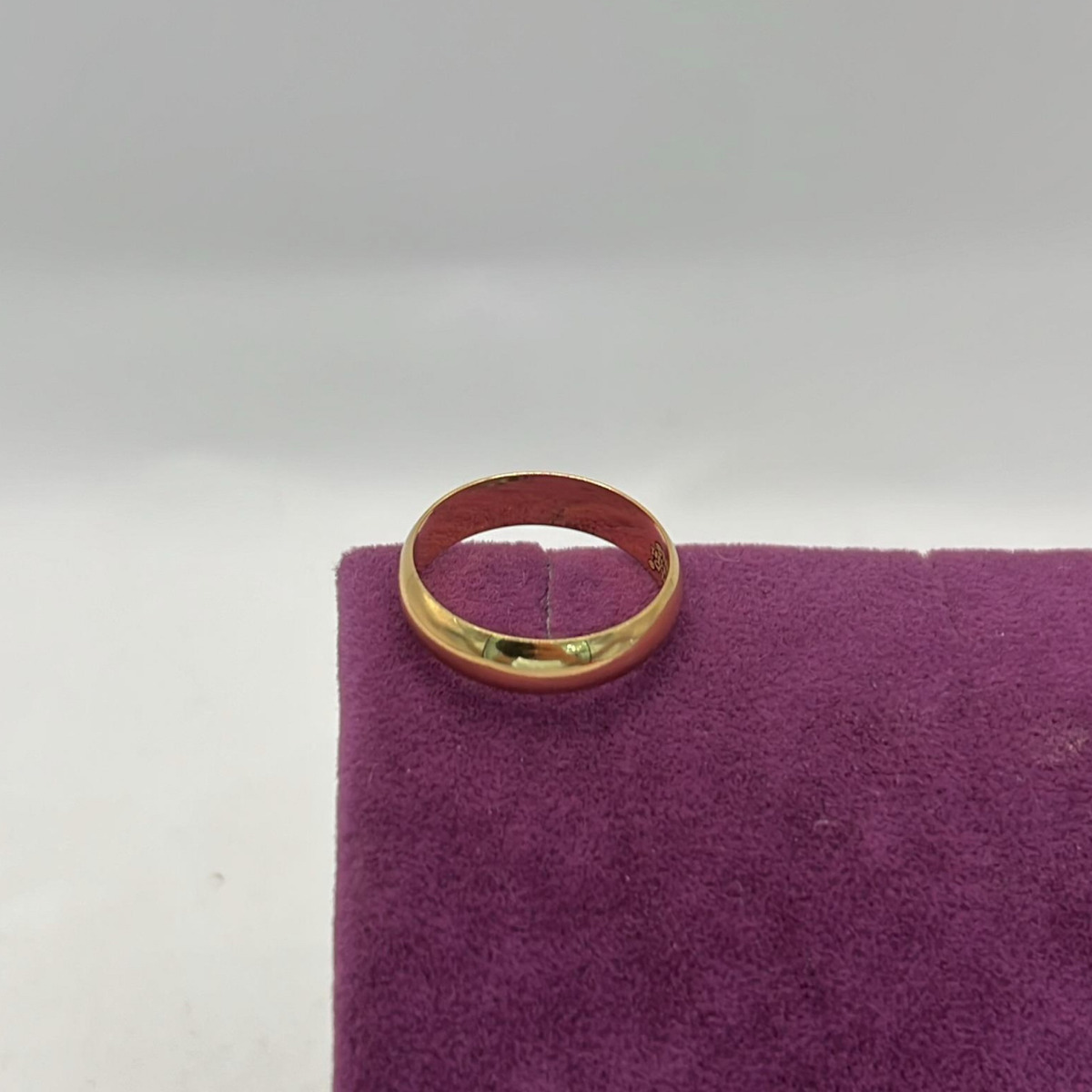 22 Ayar Altın Yüzük Düz Çilalı 5.12gr - Y01254 - Fotoğraf 5