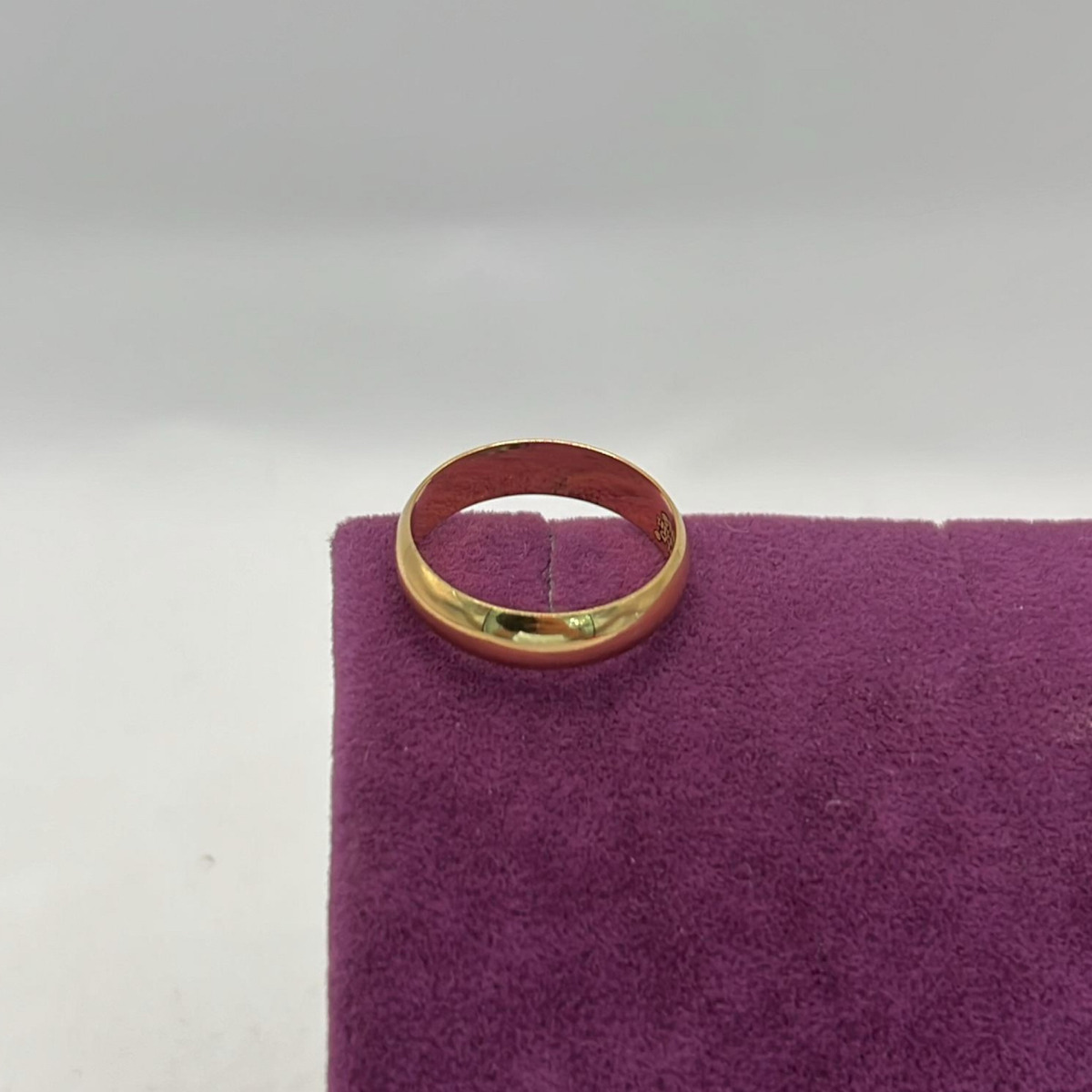 22 Ayar Altın Yüzük Düz Çilalı 3.27gr 25 - Y01260 - Fotoğraf 5