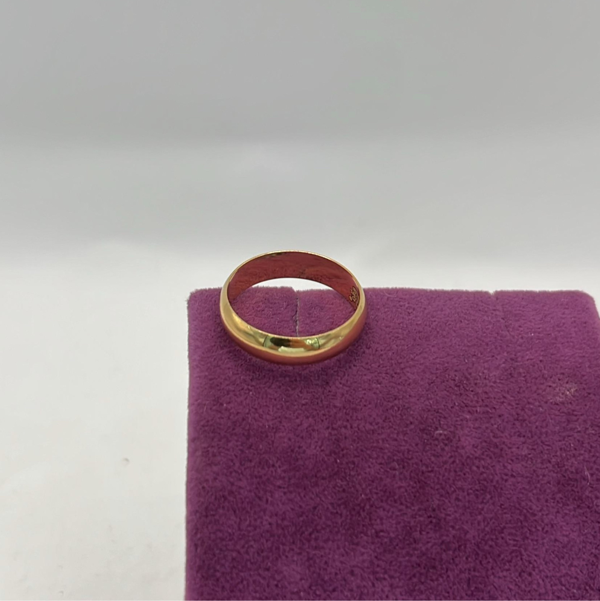 22 Ayar Altın Yüzük Düz Çilalı 4.28gr 24 - Y01264 - Fotoğraf 5
