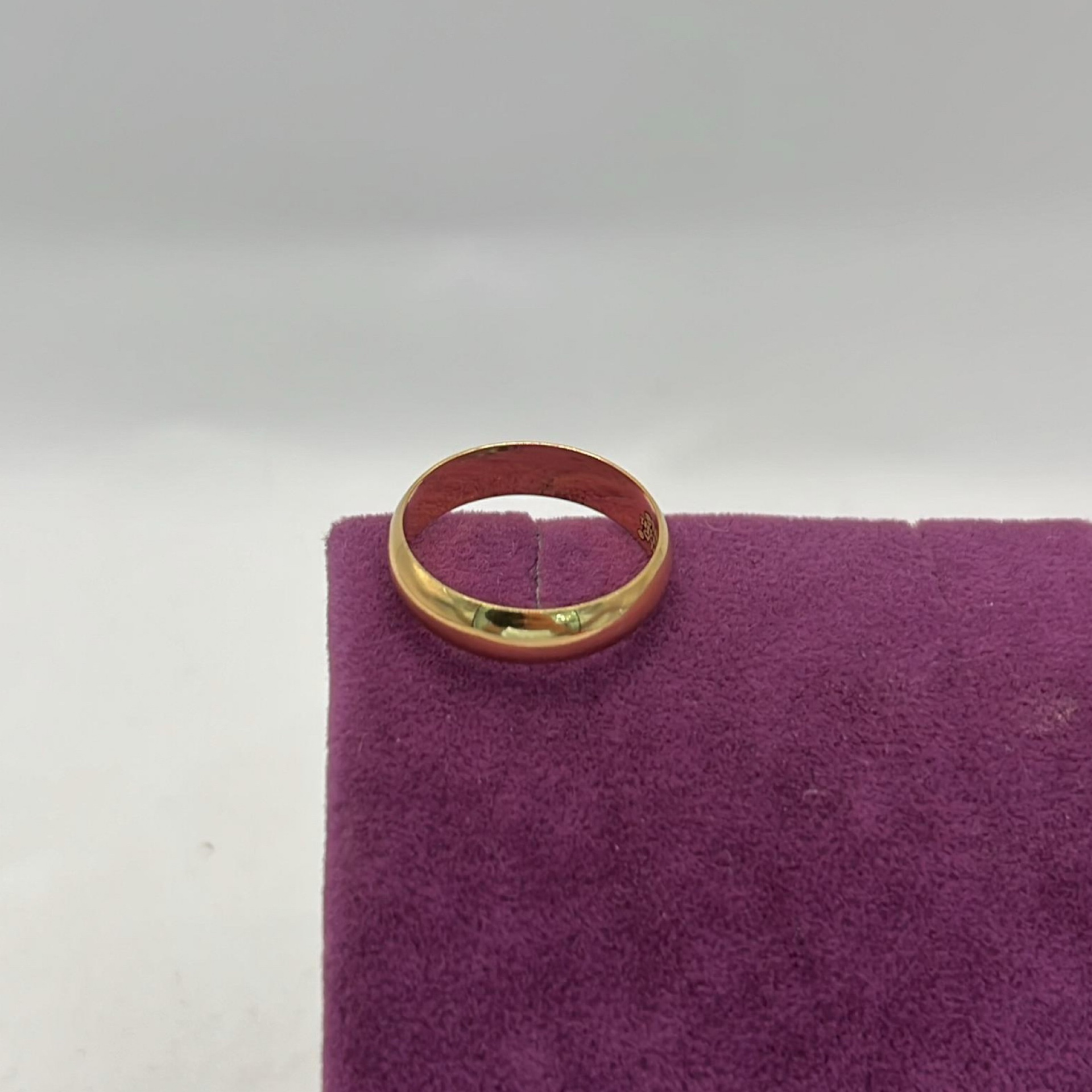 22 Ayar Altın Yüzük Düz Cilalı 4.05gr 11 Numara - Y01267 - Fotoğraf 5