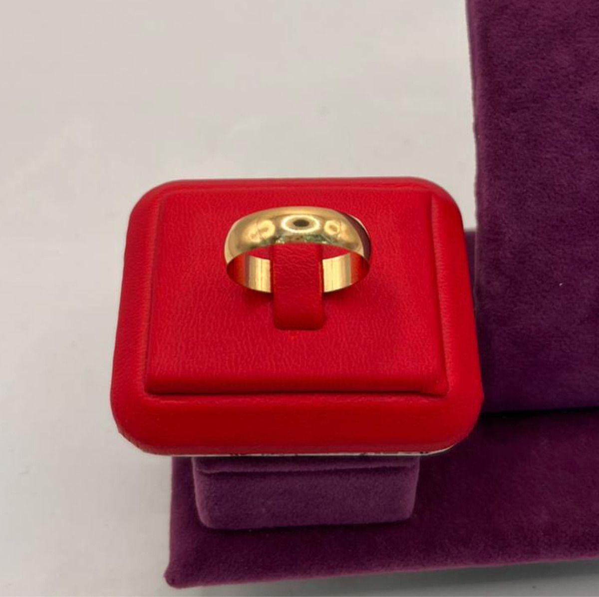 22 Ayar Altın Yüzük Alyans Cilalı Düz 5.16gr 19 - Y01285