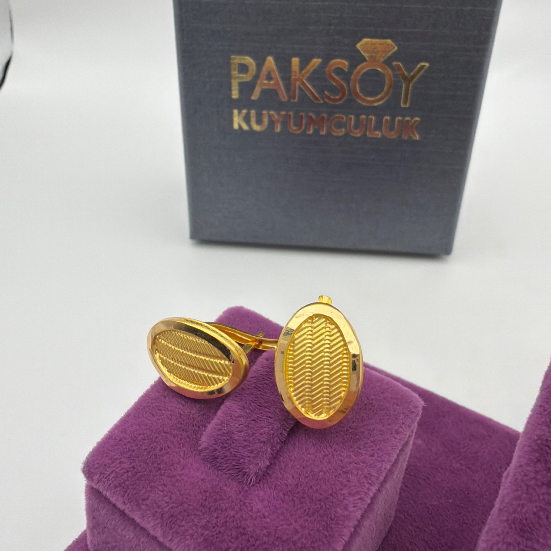Hasır Sallantılı Küpe 22 Ayar 1.66gr - K01179 - Fotoğraf 4