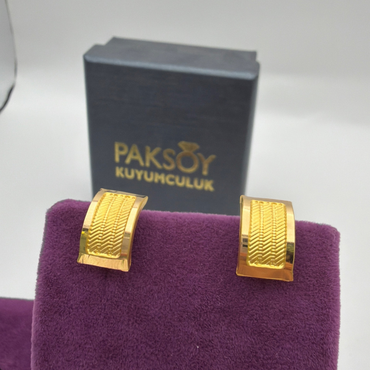 Hasır Küpe Sallantılı 22 Ayar 1.89gr - K01180
