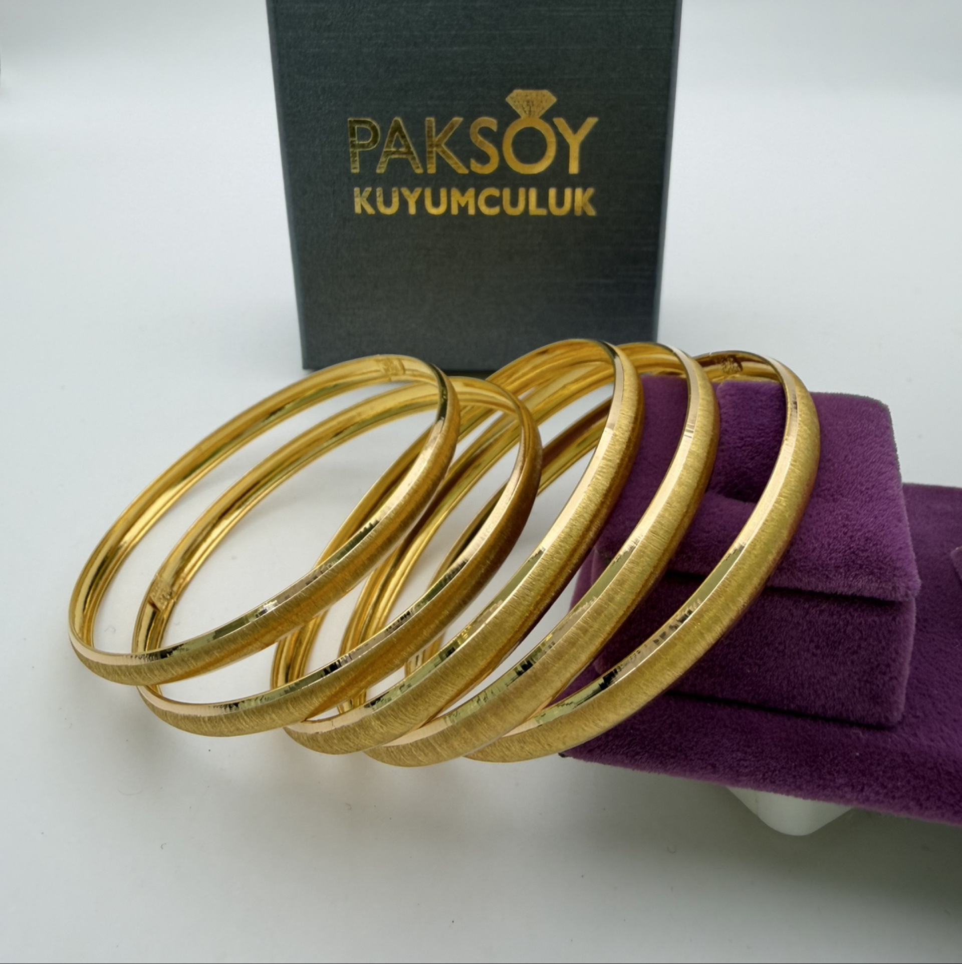 Bilezik 22 Ayar 5.50gr - BZ01586 - Fotoğraf 4