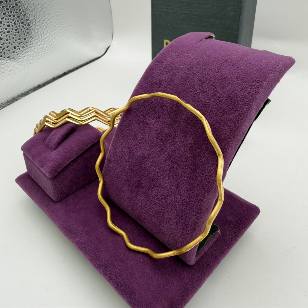 Zikzaklı Ajda Bilezik 22 Ayar 15.22gr - BZ01604 - Fotoğraf 4