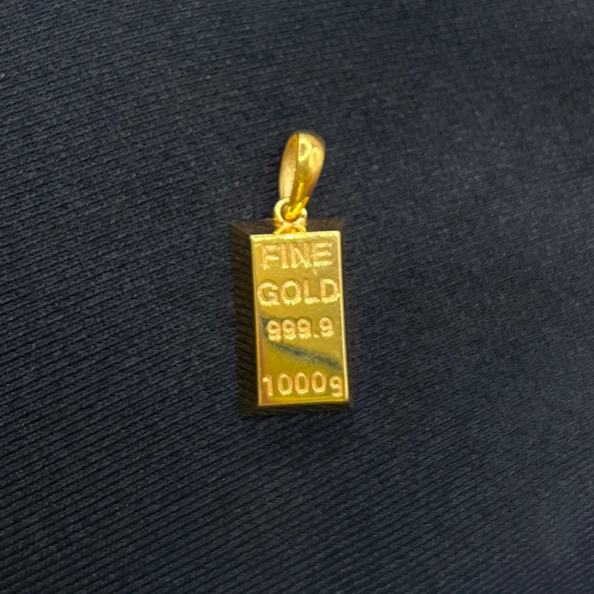 Külçe Kolye Ucu 22 Ayar 2.67gr - Z00170 - Fotoğraf 1