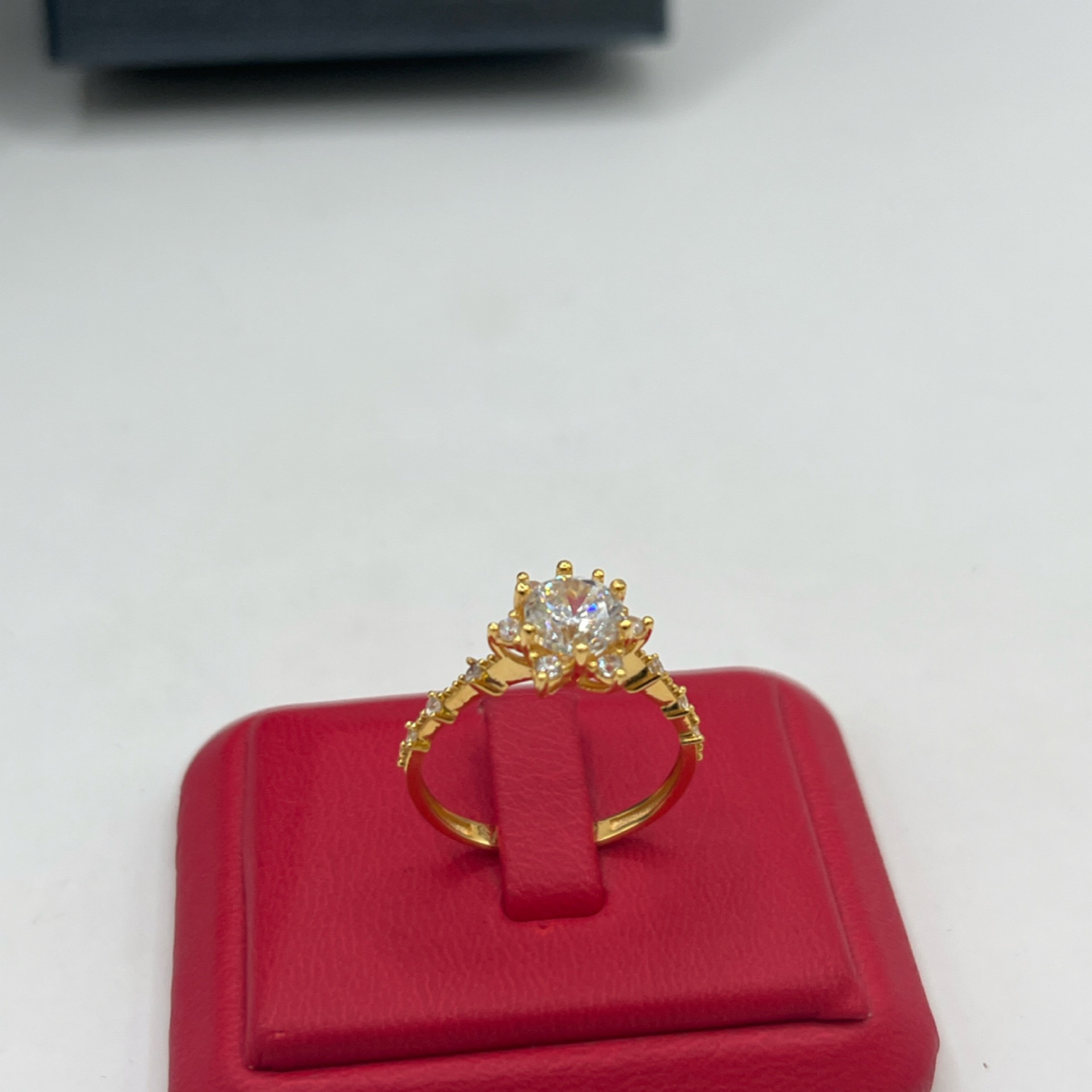 Kalemli Taşlı Yüzük 22 Ayar 3.49gr 18 - Y01315 - Fotoğraf 4
