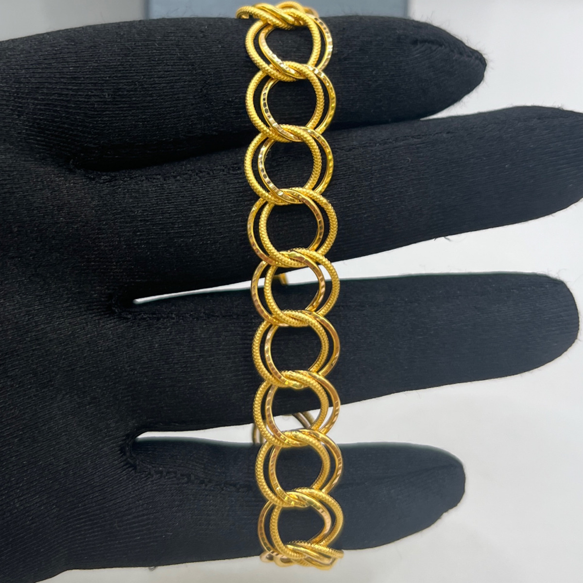 Samanyolu Bileklik 22 Ayar 7.64gr 20 cm - F00142 - Fotoğraf 1