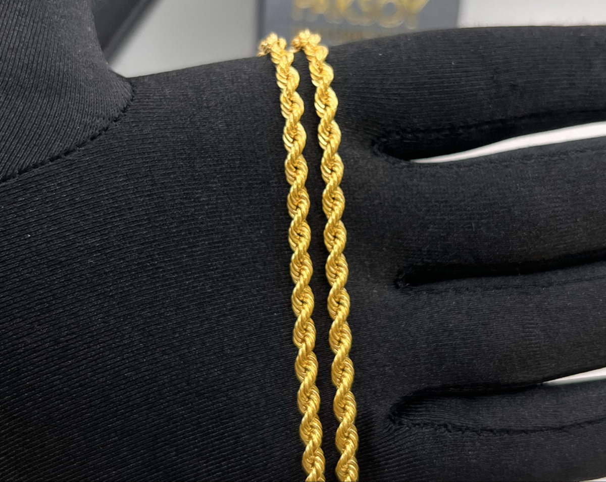 Halat Kolye 22 Ayar 7.67gr 65 cm - Z00174 - Fotoğraf 4