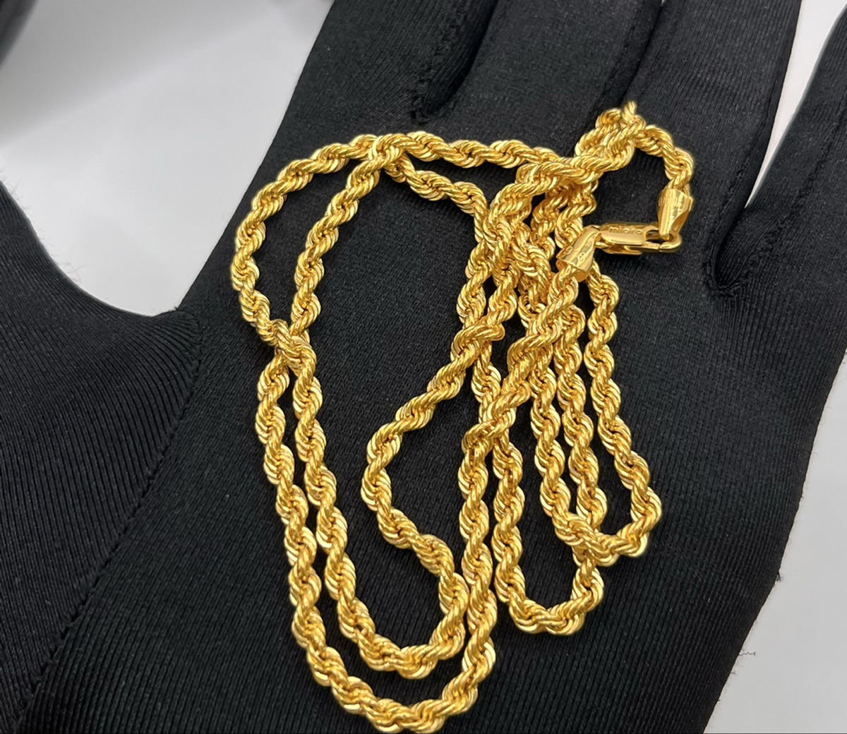 Halat Kolye 22 Ayar 21.79gr 75 cm - Z00176 - Fotoğraf 5