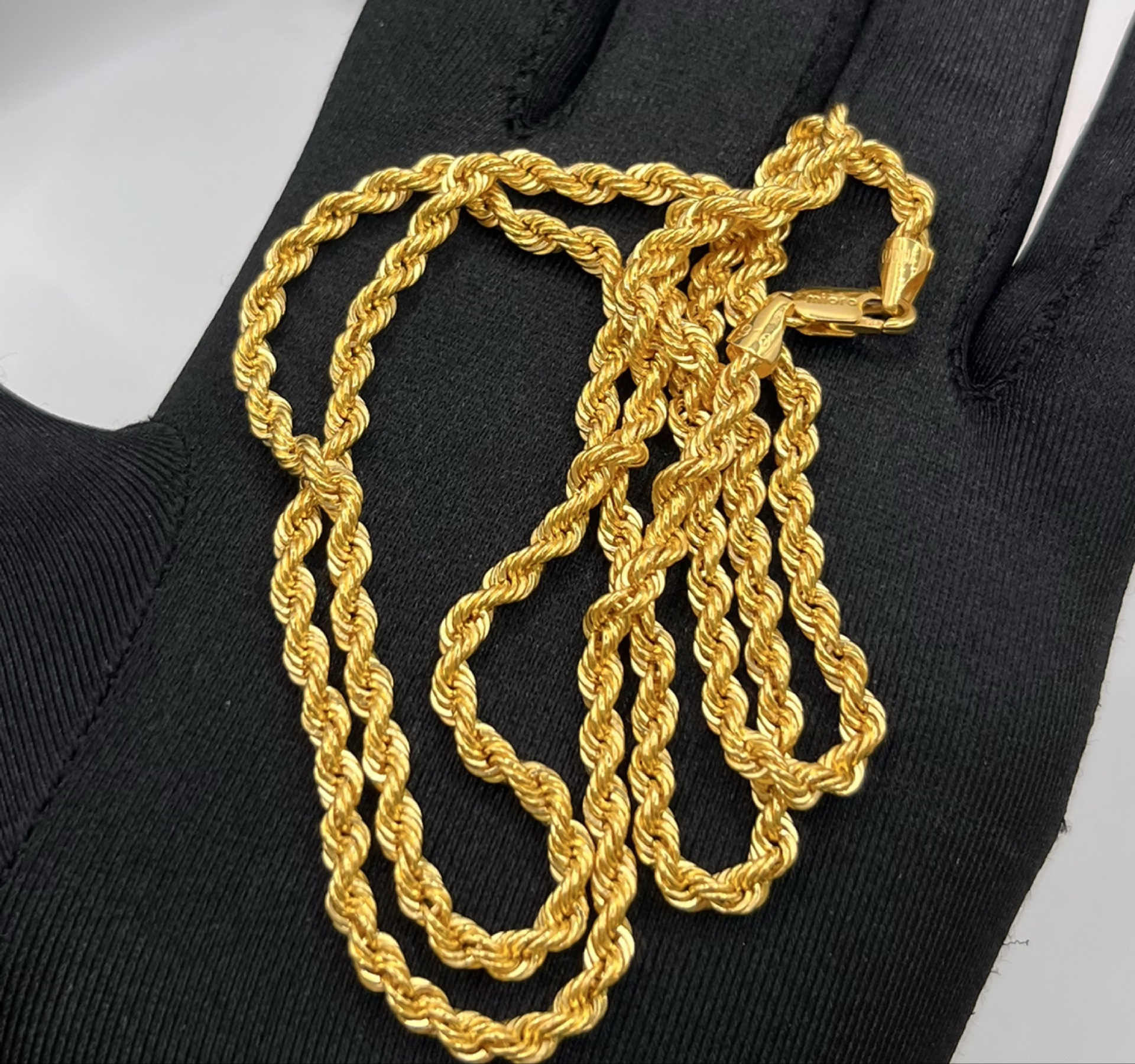 Halat Kolye 22 Ayar 9.61gr 55 cm - Z00182 - Fotoğraf 5