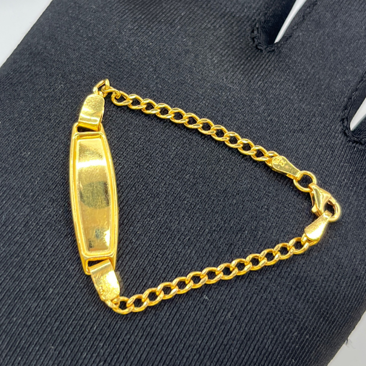 Kartiyer Tarzlı Bilekliği 22 Ayar 3.59gr 14 CM - F00146 - Fotoğraf 4