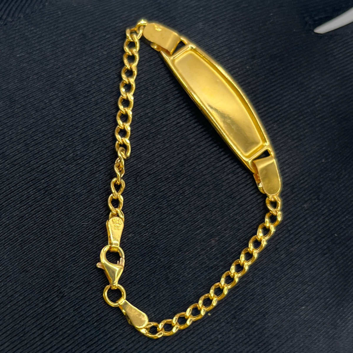 Kartiyer Tarzlı Altın Bilekliği 22 Ayar 3.59gr 13 CM - F00146 - Fotoğraf 4