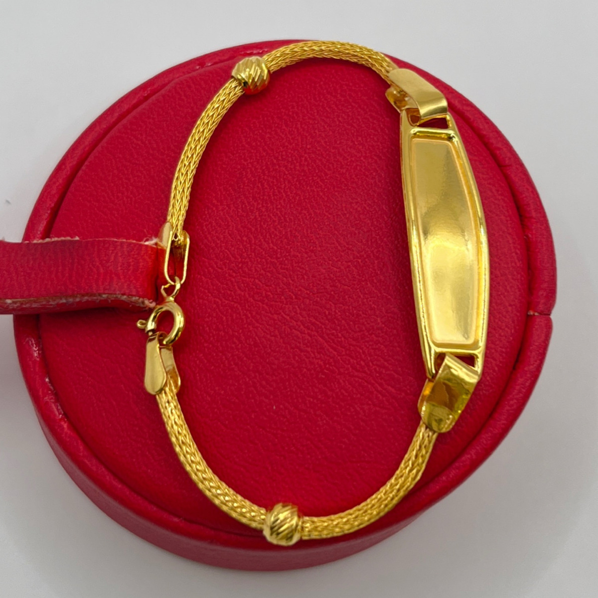 Örgülü Altın Çocuk 22 Ayar 3.03gr 13 CM - F00148 - Fotoğraf 5