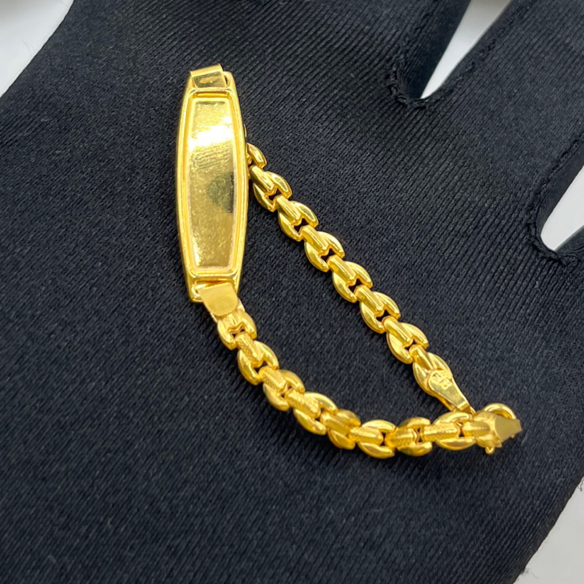 Sıralı Bilekliği 22 Ayar 3.08gr 14 CM - F00151 - Fotoğraf 4