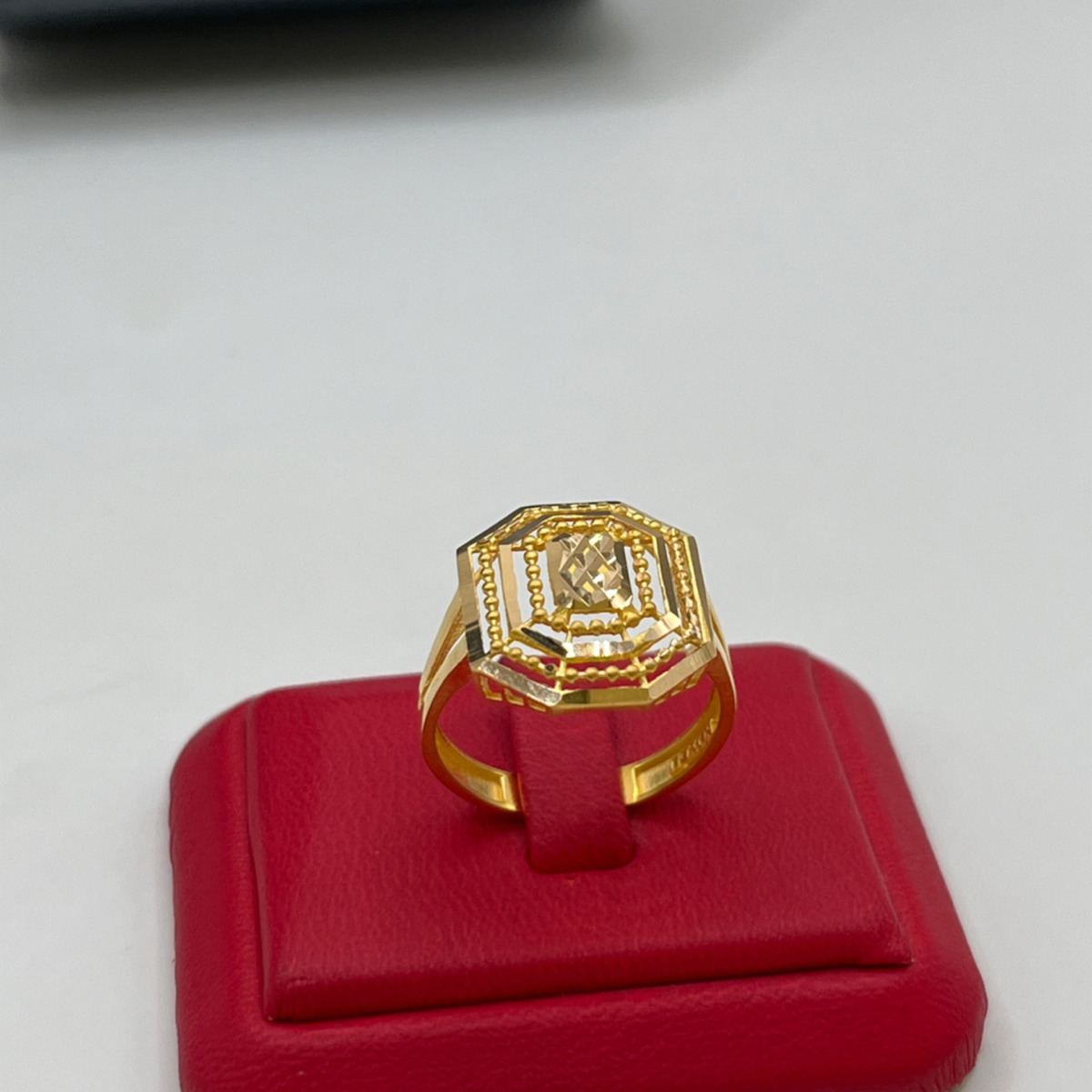 Baget Tarzı Yaldızlı Sıralı Yüzük 22 Ayar 4.33gr 20 - Y01349 - Fotoğraf 4