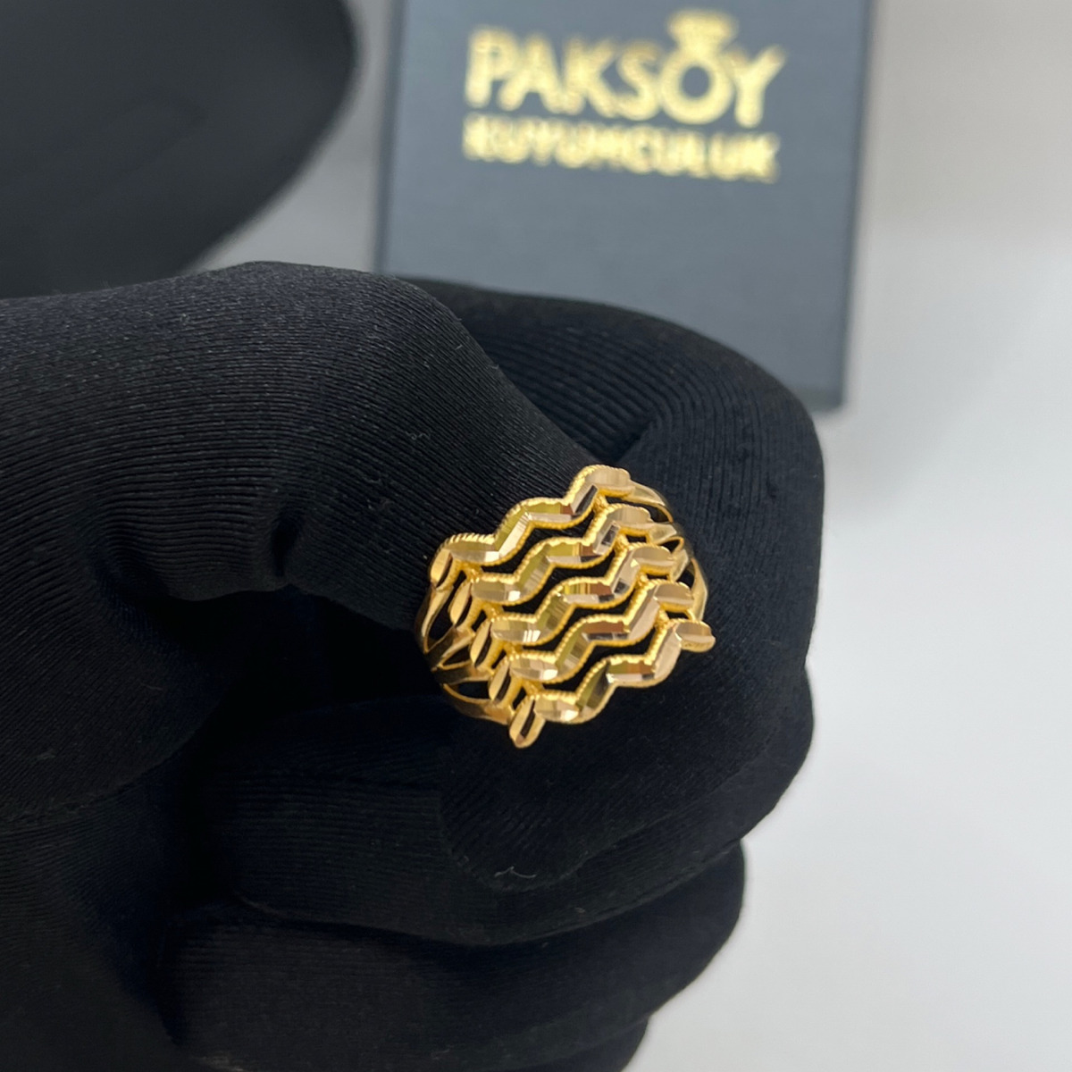 Zik Zak Yüzük 22 Ayar 5.44gr 24 - Y01350