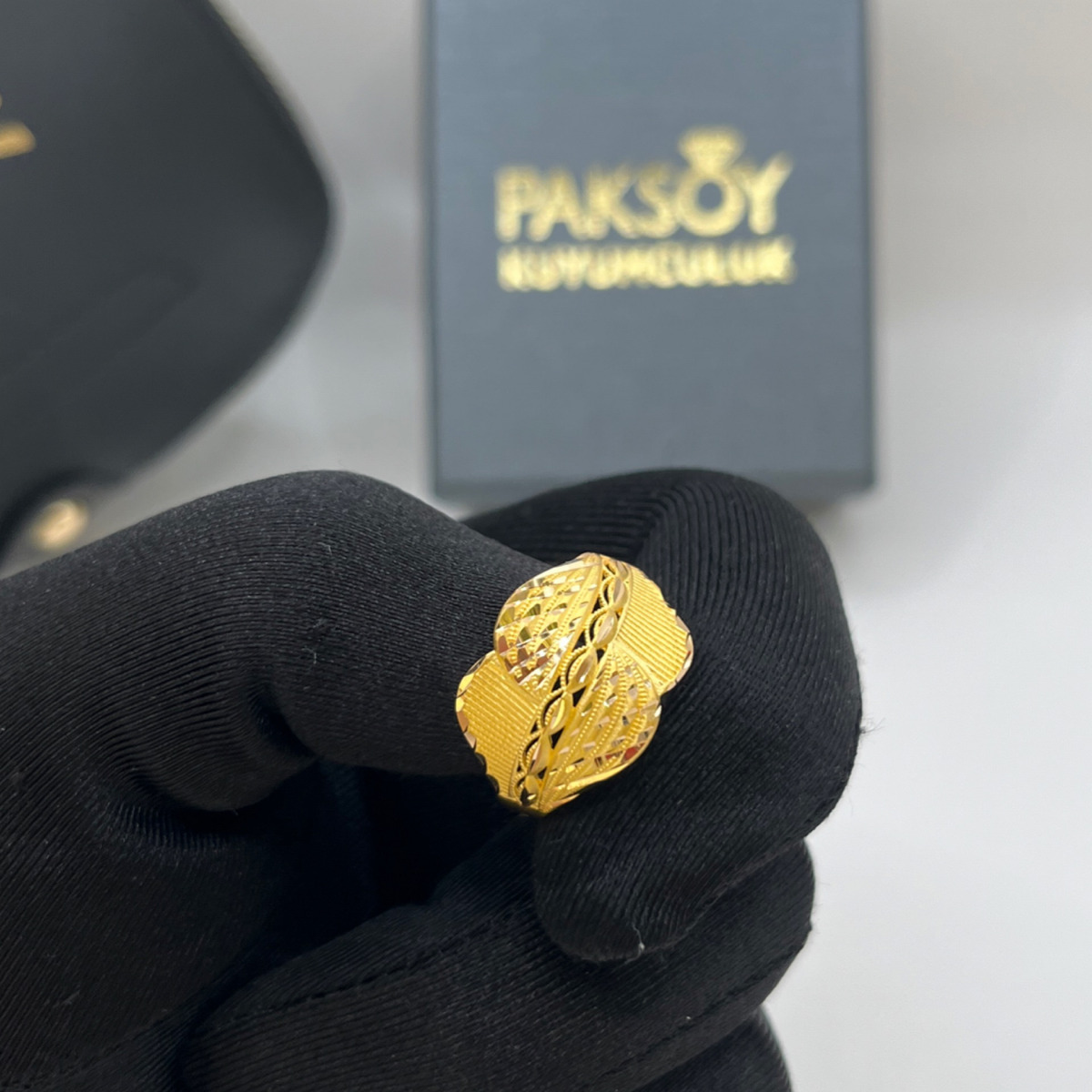 Başak Yüzük 22 Ayar 3.98gr 24 Numara - Y01353
