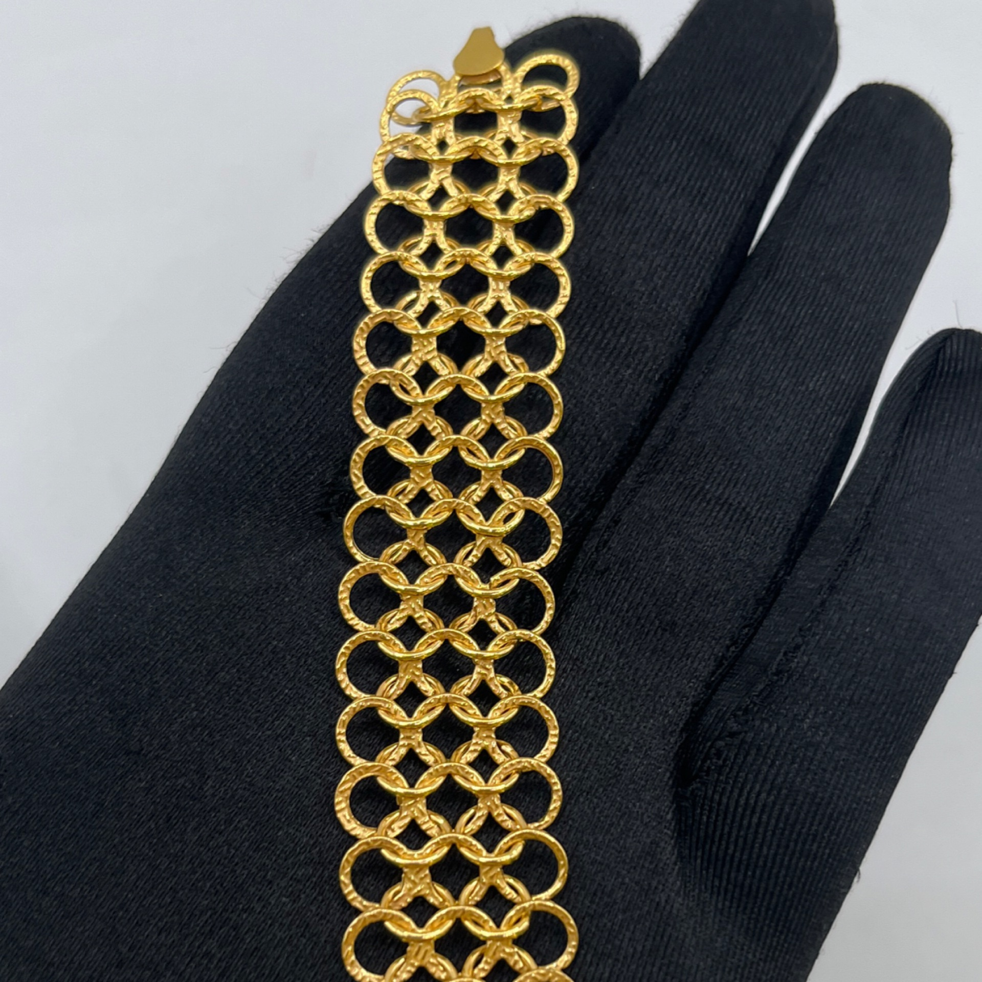 prenses Bileklik 22 Ayar 11.61gr 19 CM - F00161 - Fotoğraf 4
