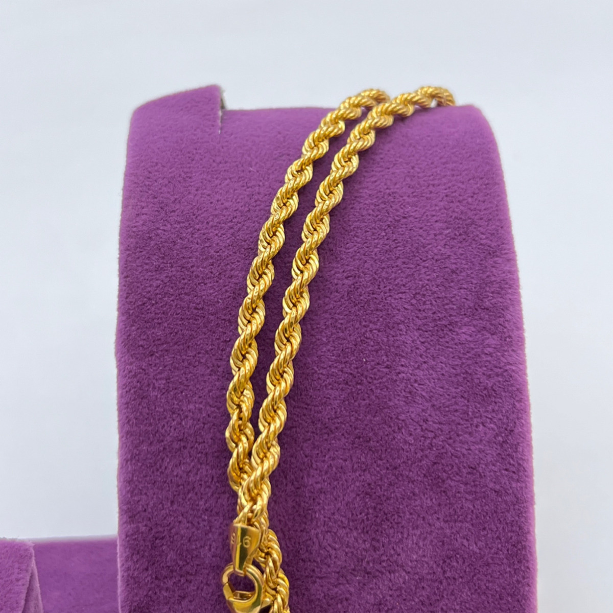 Halat Sıralı Kolye 22 Ayar 12.76gr 60 CM - Z00207 - Fotoğraf 4