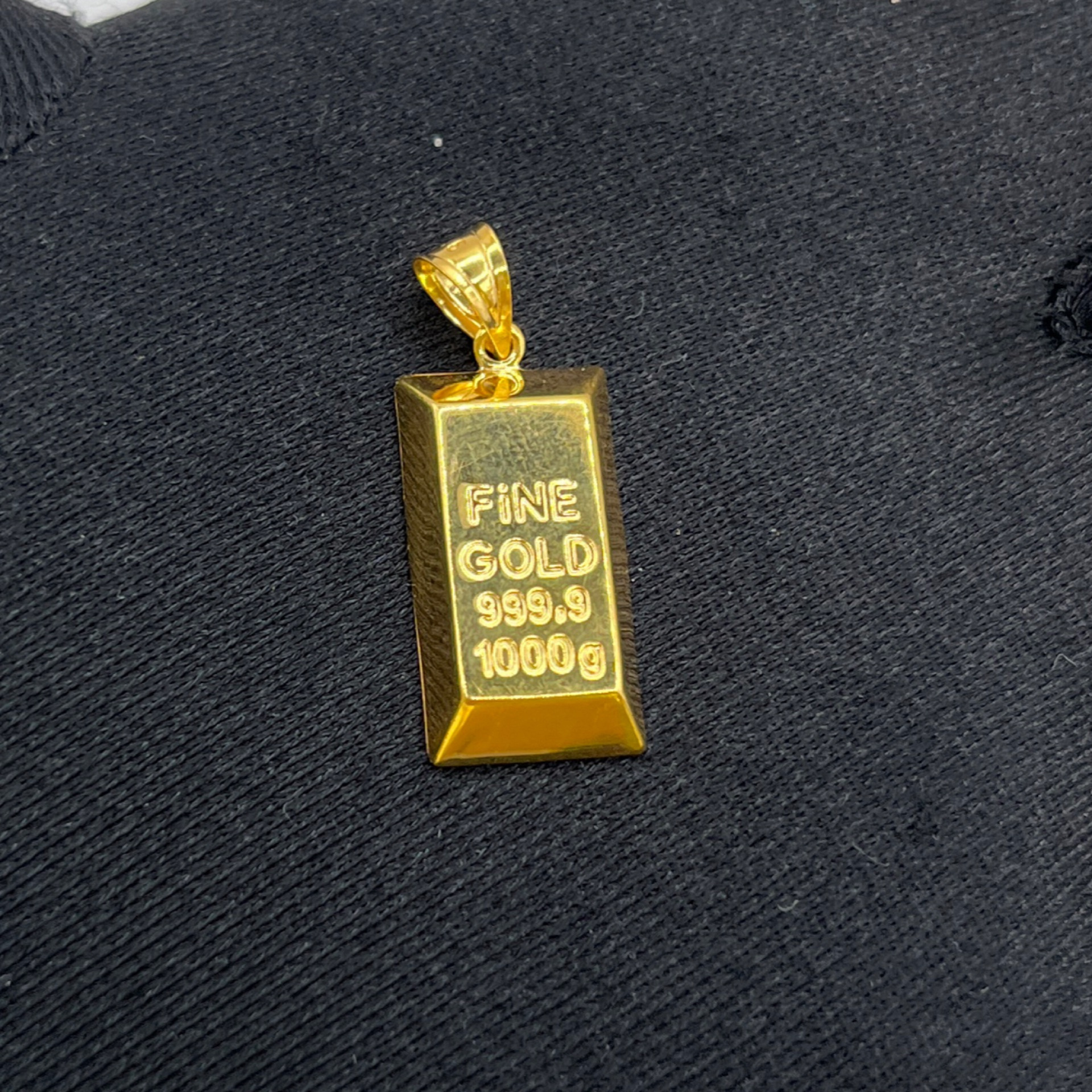 Külçe Kolye Ucu 22 Ayar 2.10gr - Z00210 - Fotoğraf 1