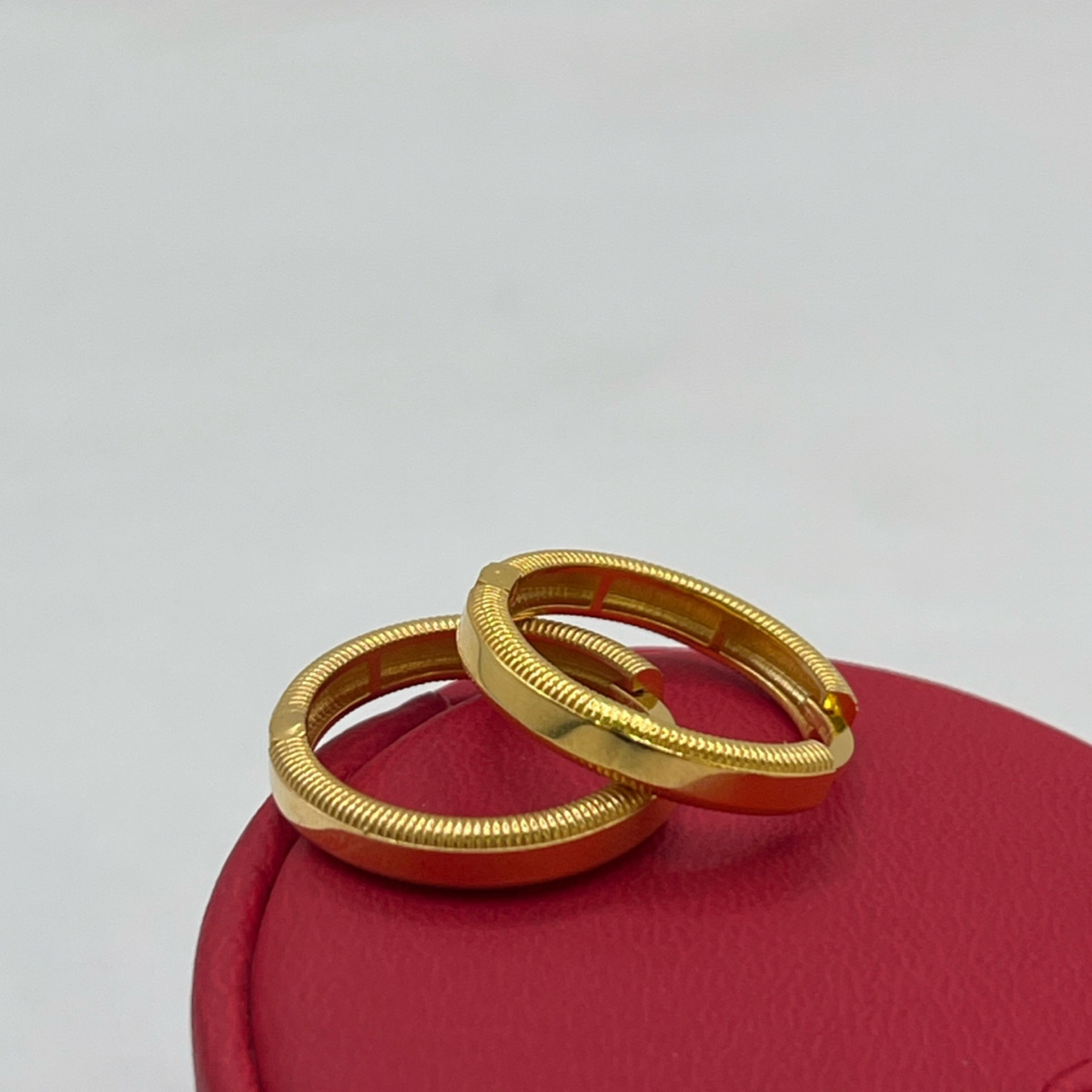 Ajda Küpe (Halka) 22 Ayar 3.48gr - K01248 - Fotoğraf 5