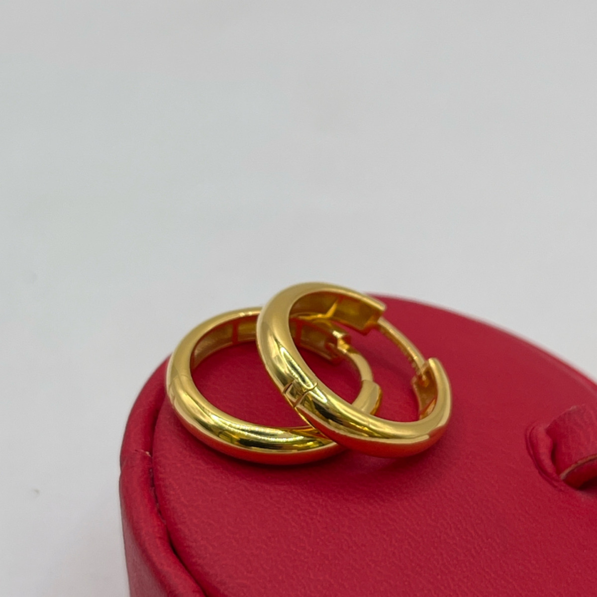 Aynalı Halka Küpe 22 Ayar 3.39gr - K01251 - Fotoğraf 5
