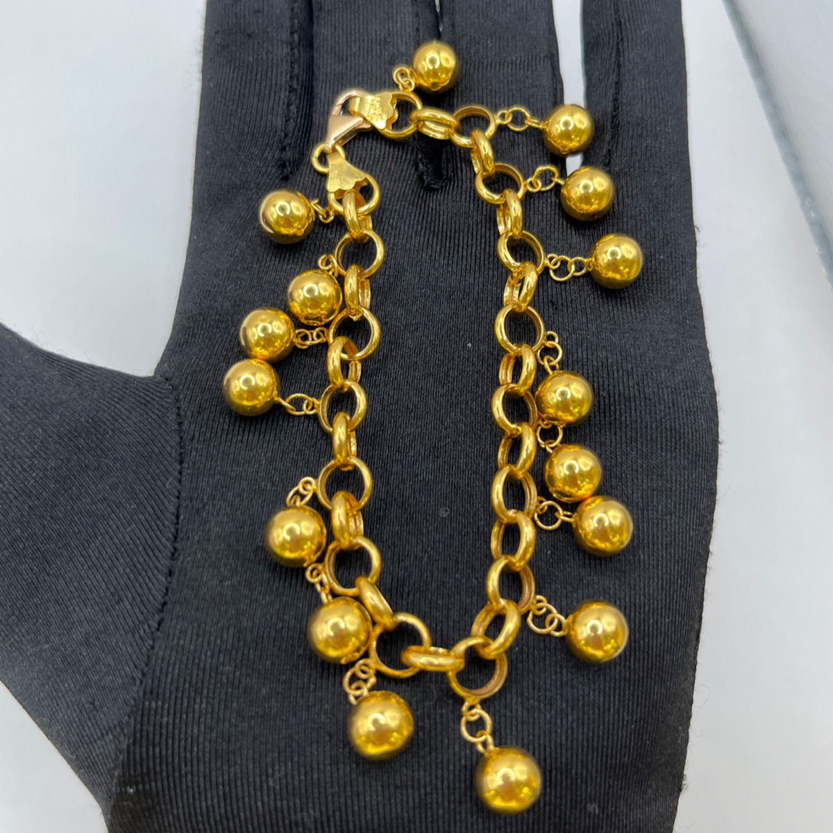 Tohumlu Bileklik 22 Ayar 15.75gr 19 CM - F00167 - Fotoğraf 4