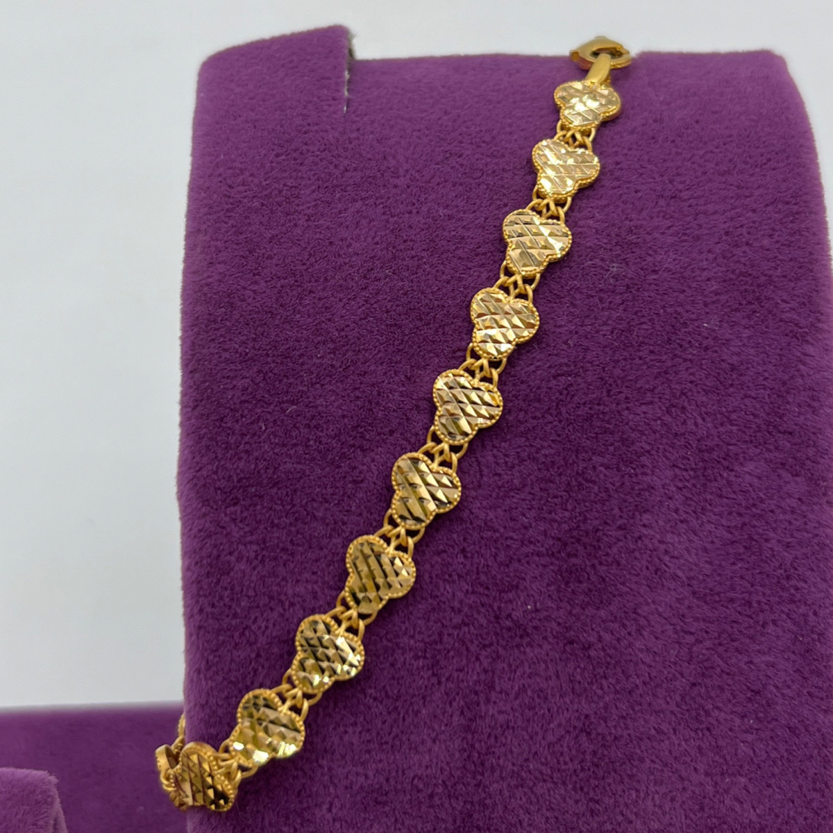 Yonca Bileklik 22 Ayar 6.50gr 18 CM - F00180 - Fotoğraf 5
