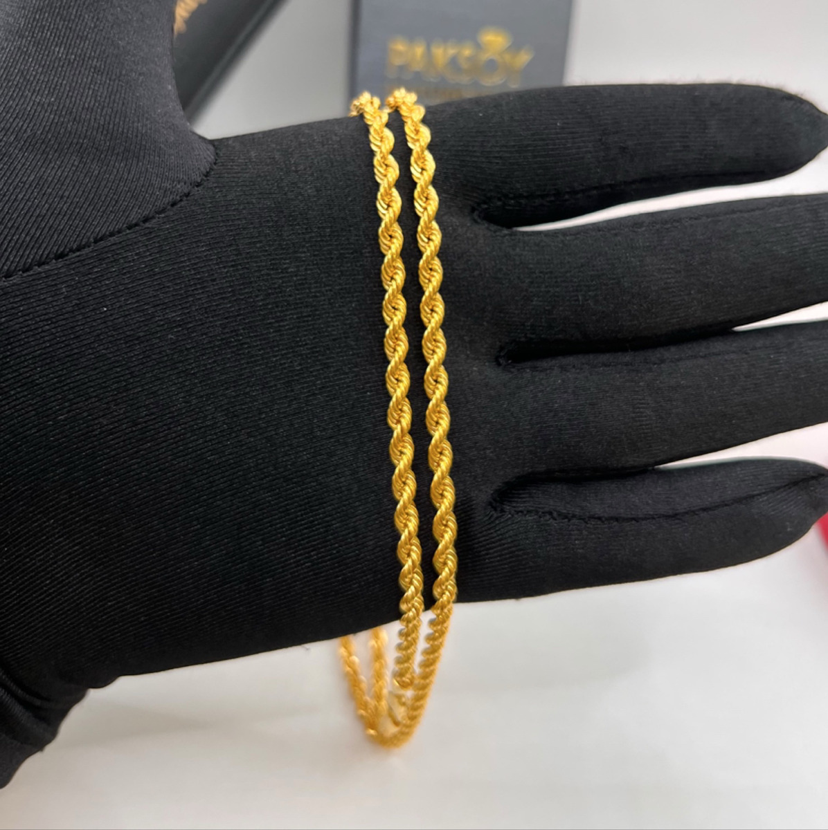 Halat Kolye 22 Ayar 6.39gr 55 CM - Z00221 - Fotoğraf 5