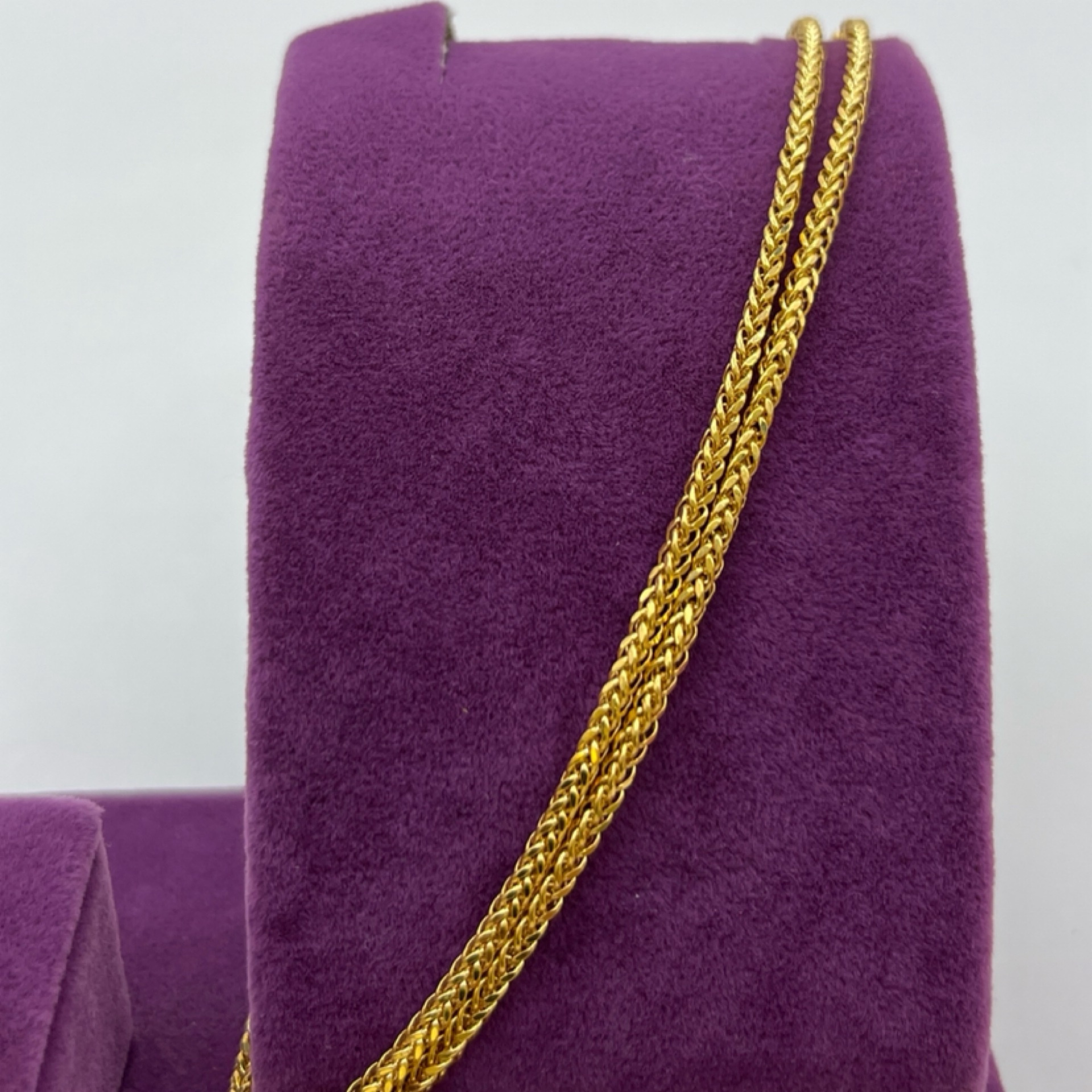 Palmiye Kolye 22 Ayar 6.70gr 65 CM - Z00236 - Fotoğraf 1