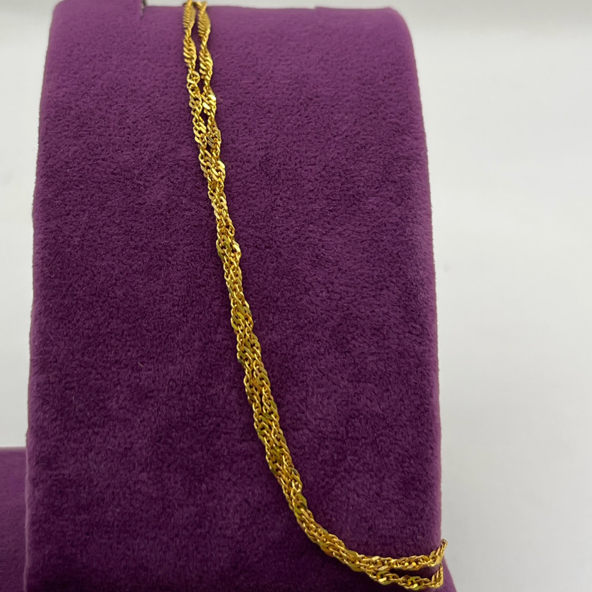 Yaldızlı Kalemli Kolye 22 Ayar 5.24gr 50 CM - Z00238 - Fotoğraf 5