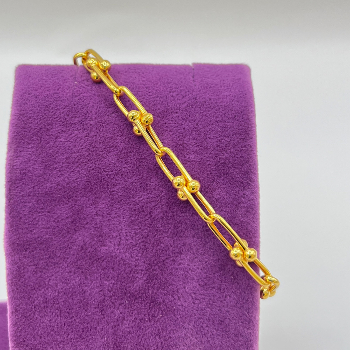 Tiffany Toplu Altın Bileklik 22 Ayar 7.87gr 18 CM - F00199 - Fotoğraf 5