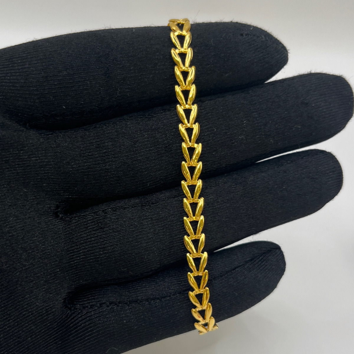 Başak Model Altın Bileklik 22 Ayar 4.13gr 17 CM - F00209 - Fotoğraf 1