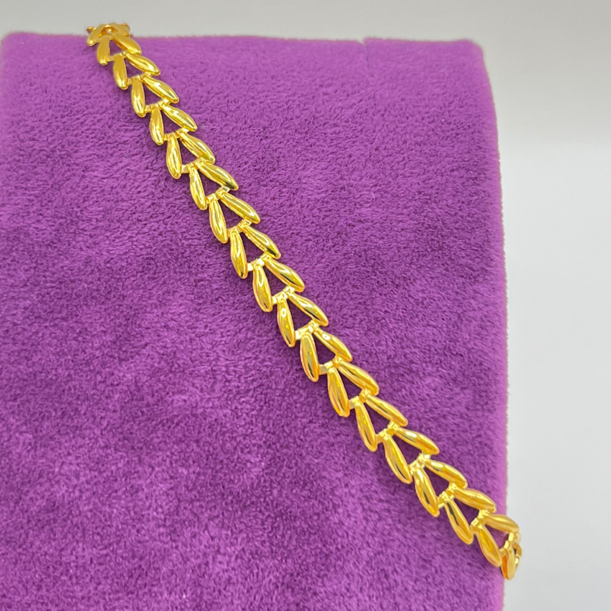 Başak Model Altın Bileklik 22 Ayar 4.13gr 17 CM - F00209 - Fotoğraf 5