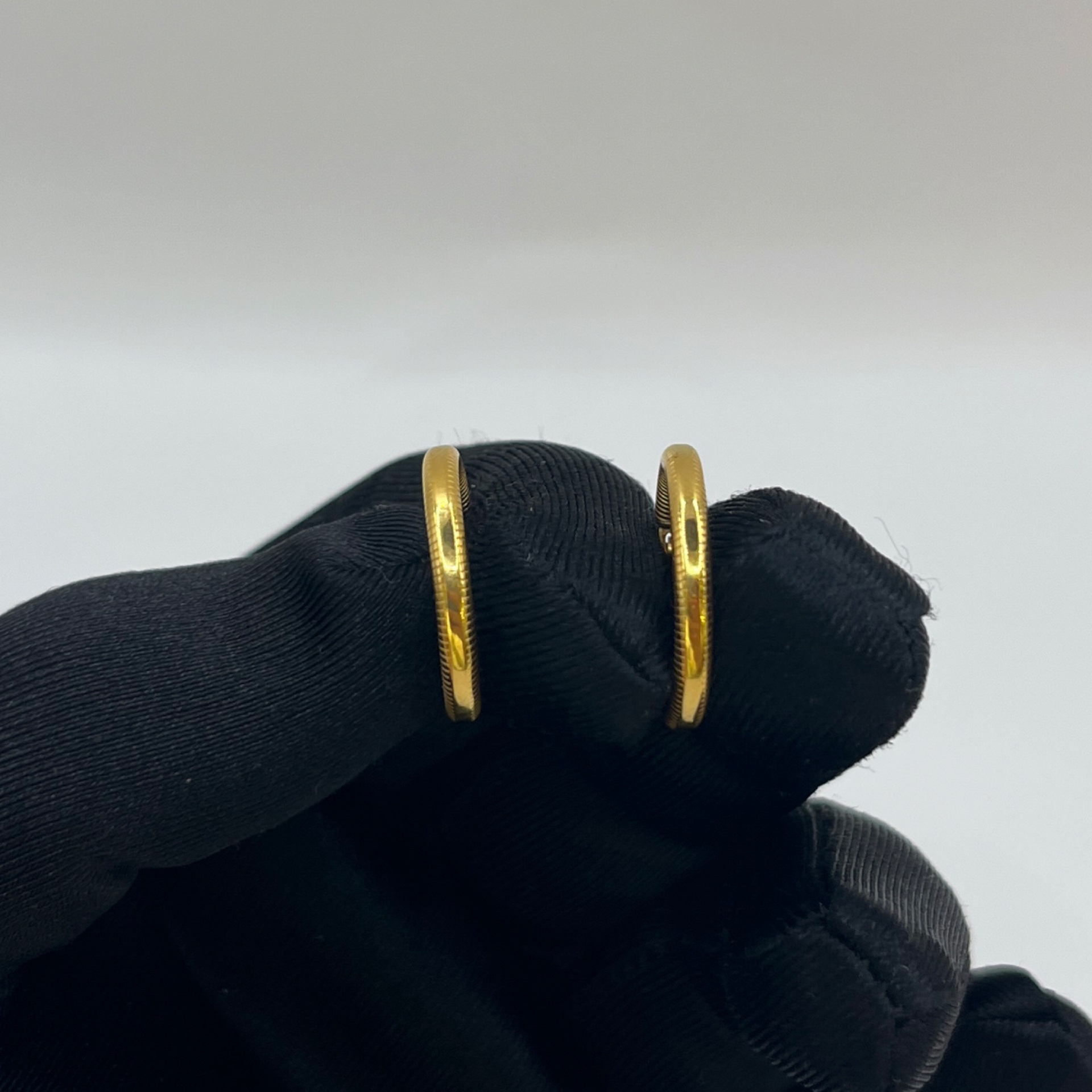 Klasik Model Altın Küpe (Halka) 22 Ayar 3.12gr - K01283 - Fotoğraf 1