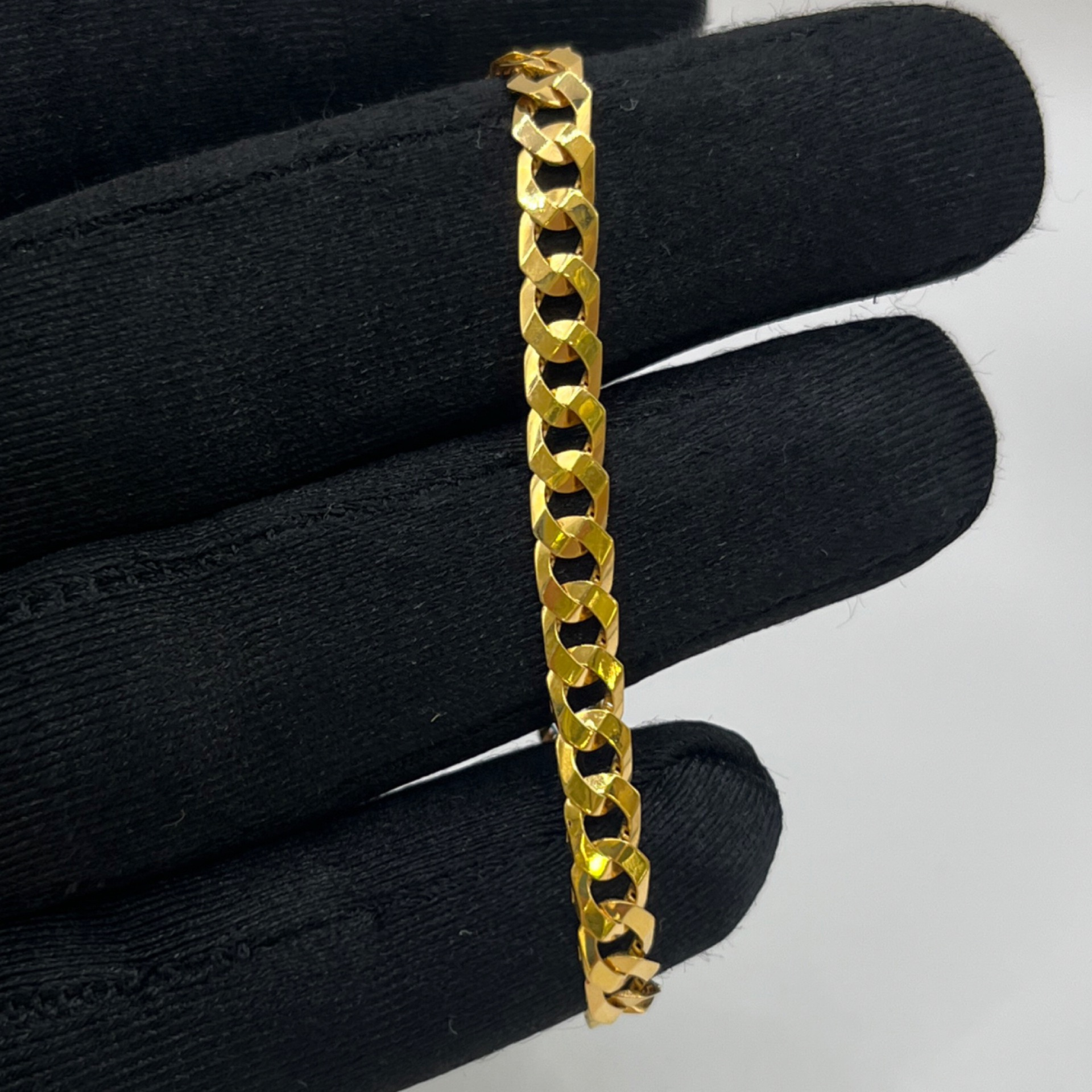Gurmet Altın Bilekliği 22 Ayar 3.93gr 14 CM - K01293 - Fotoğraf 1