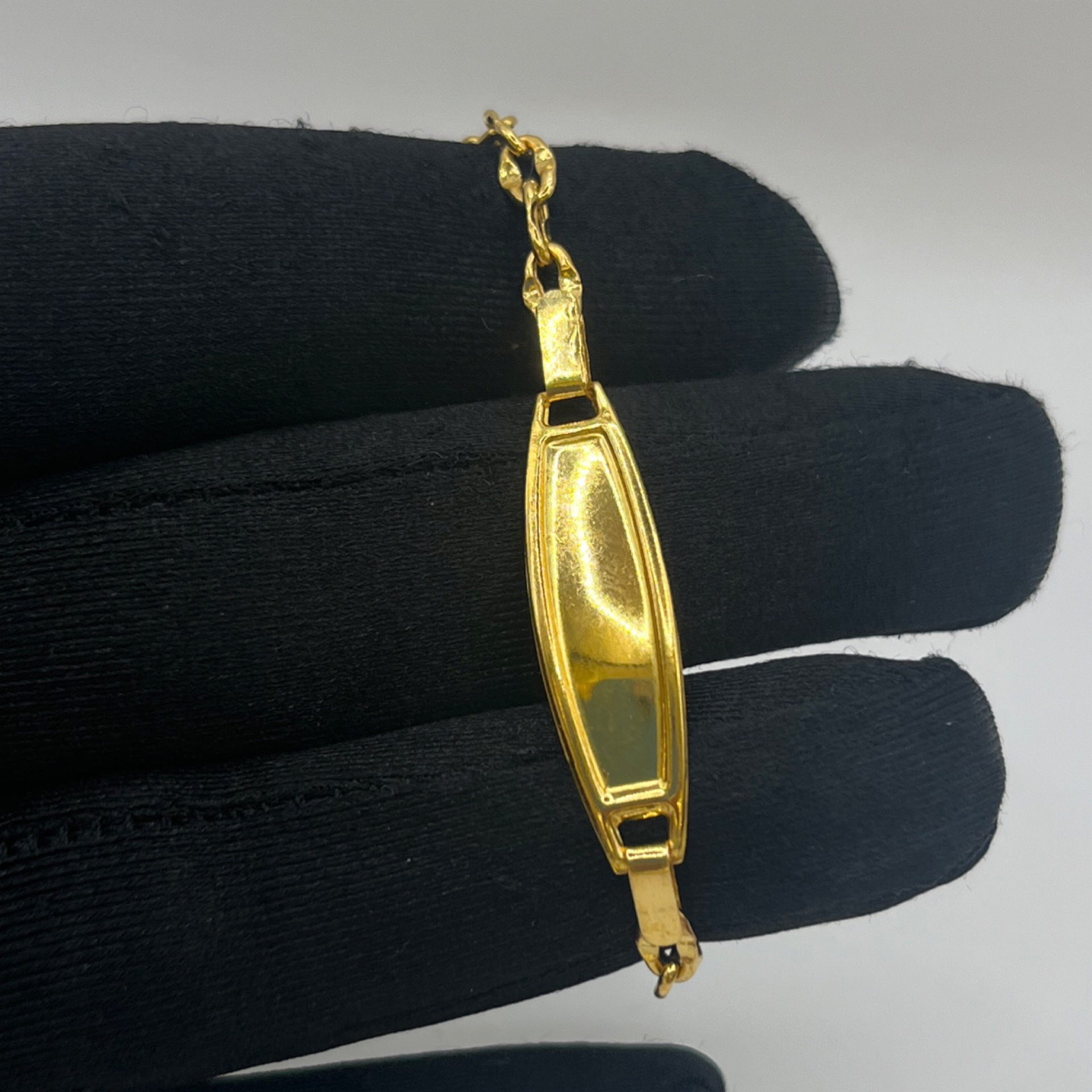 Sıralı Altın Bilekliği 22 Ayar 3.04gr 14 CM - K01295 - Fotoğraf 1