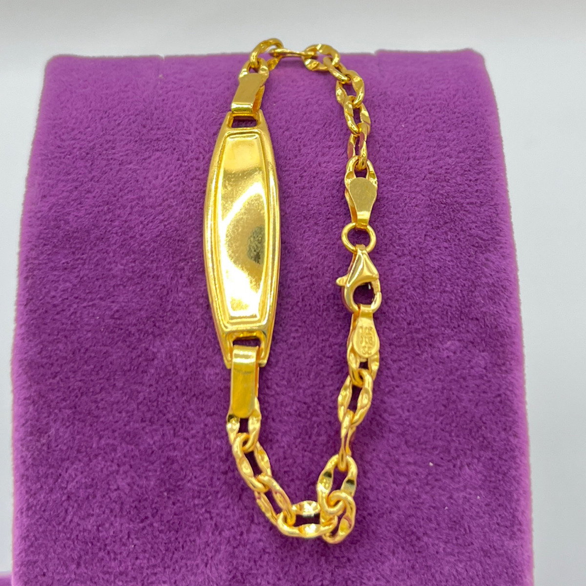 Sıralı Altın Bilekliği 22 Ayar 3.04gr 14 CM - K01295 - Fotoğraf 5