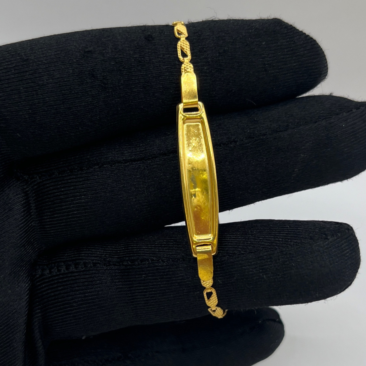 Yaldızlı Altın Bilekliği 22 Ayar 1.94gr 15 CM - K01298 - Fotoğraf 1