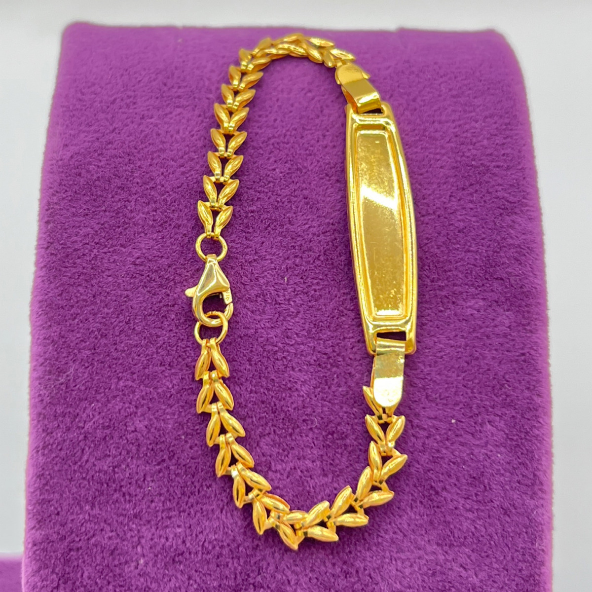 Başak Altın Bilekliği 22 Ayar 2.80gr 14 CM - K01300 - Fotoğraf 5