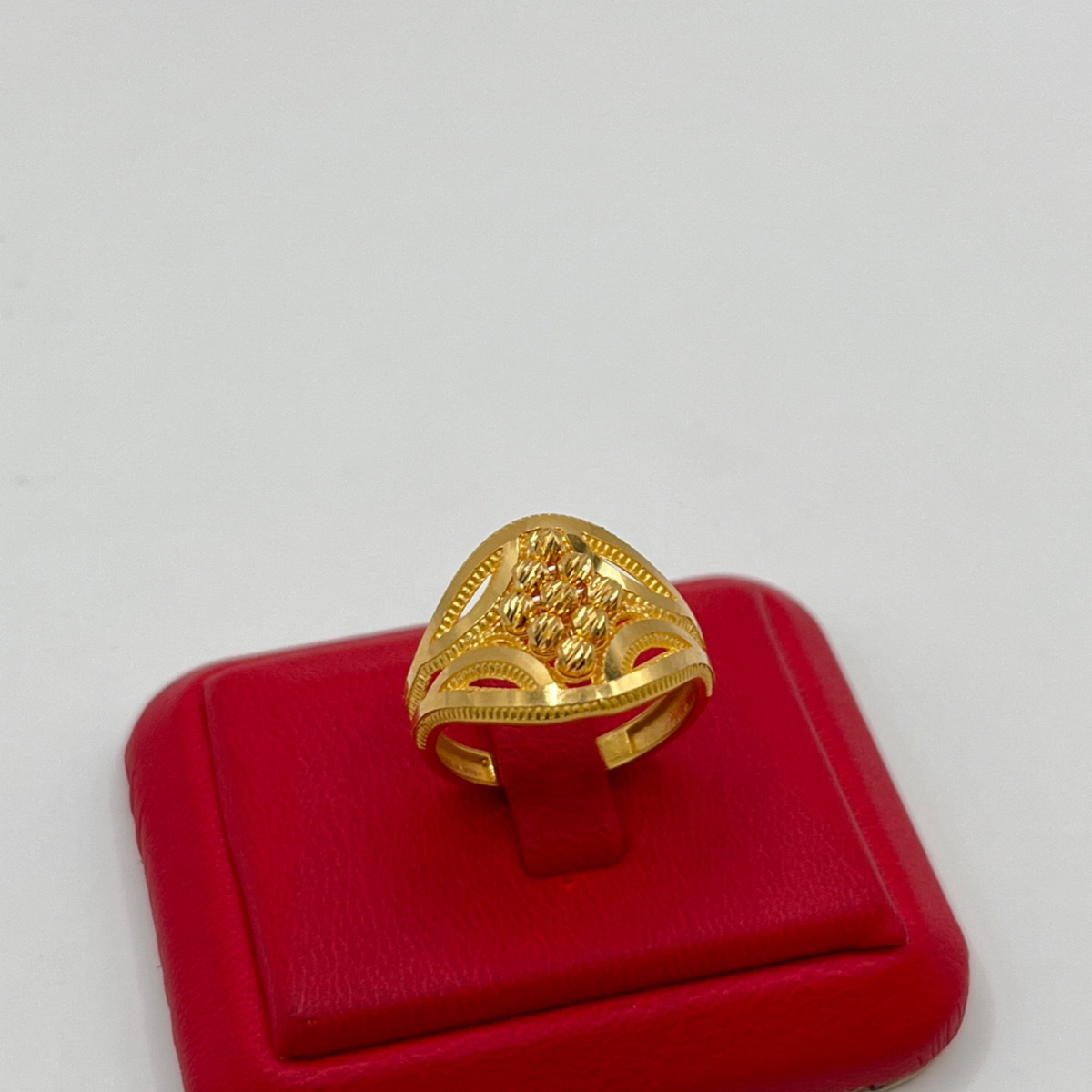 Sıralı Dorika Altın Yüzük 22 Ayar 4.26gr 15 - Y01458 - Fotoğraf 4
