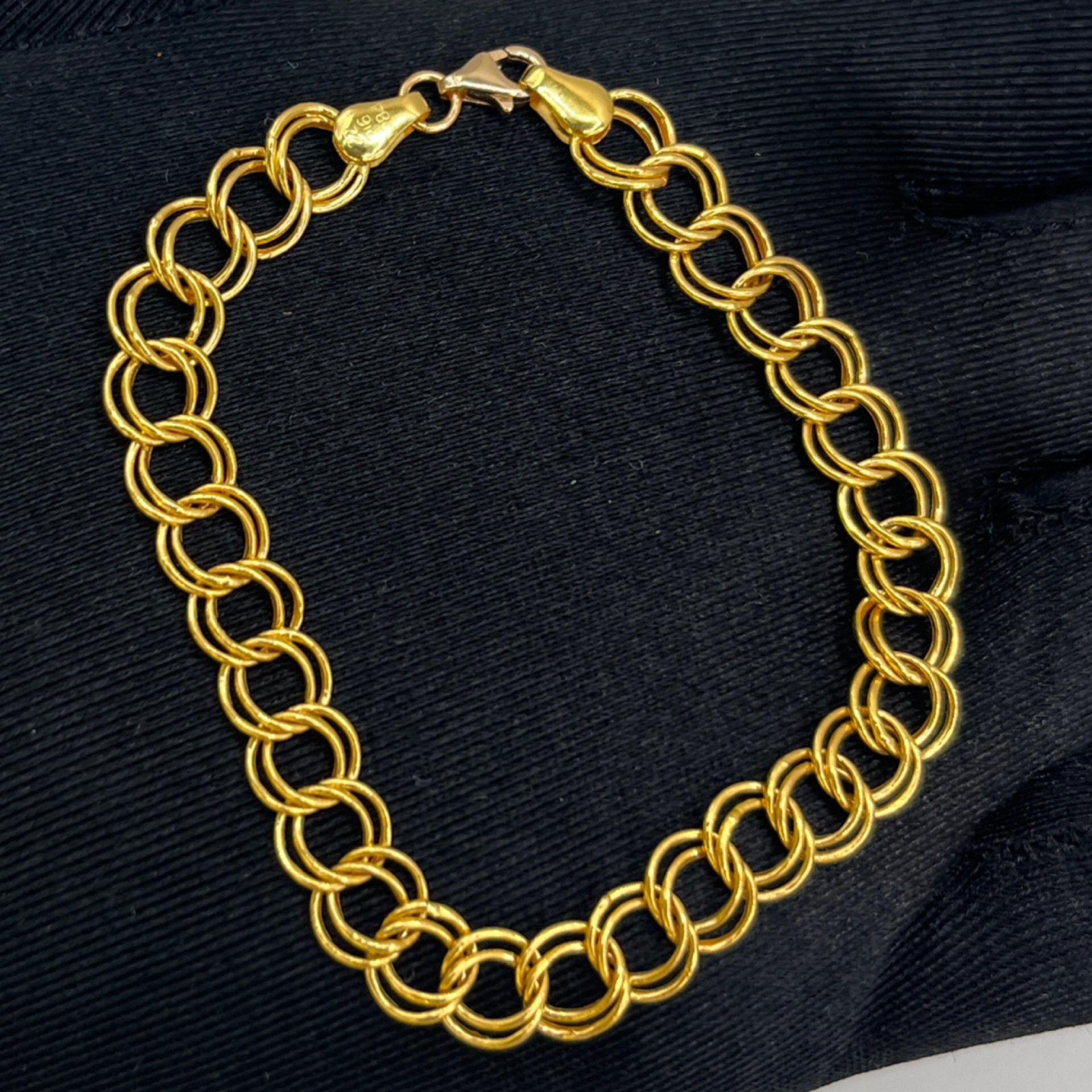 Samanyolu Altın Bileklik 22 Ayar 3.18gr 19 CM - F00228 - Fotoğraf 4