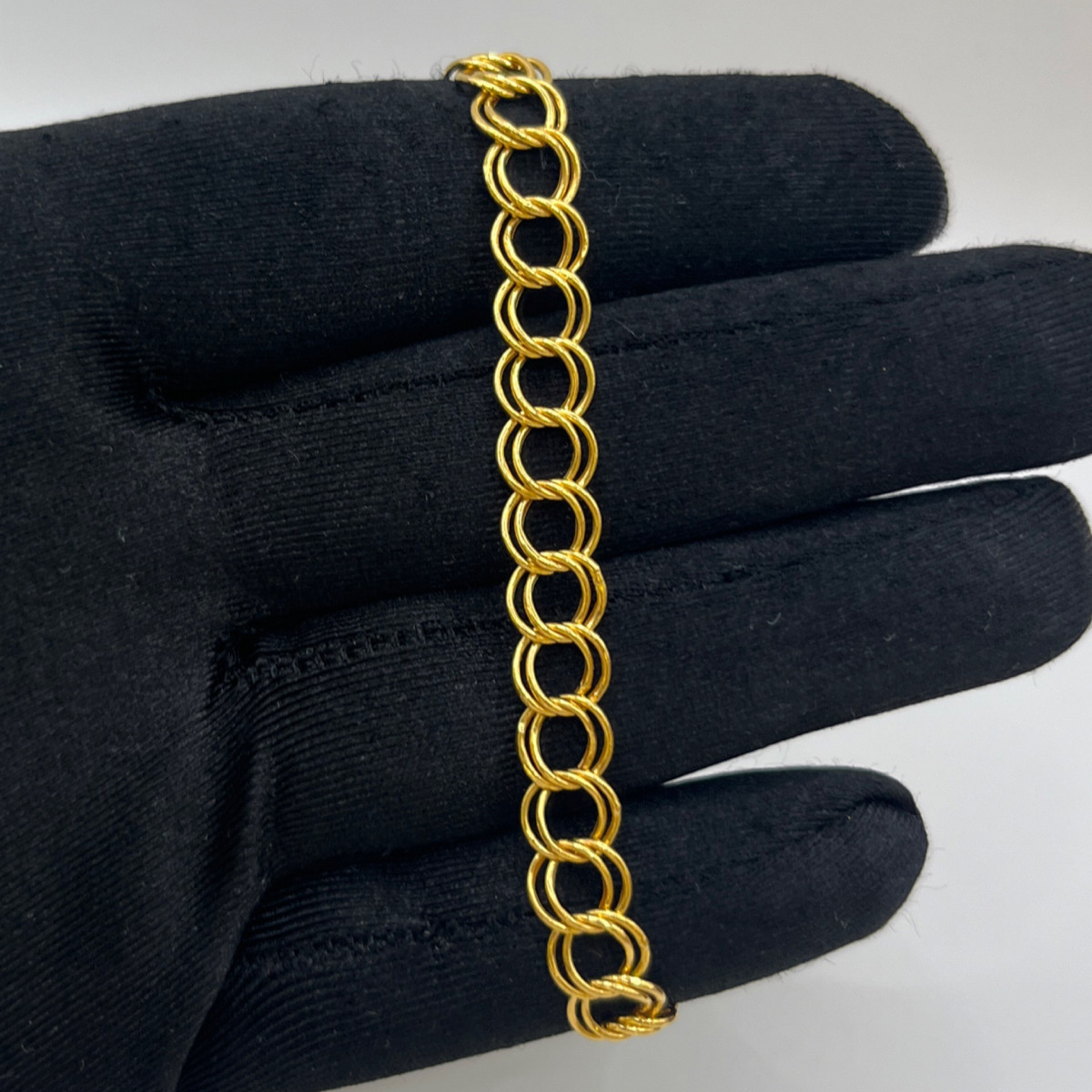 Samanyolu Altın Bileklik 22 Ayar 3.18gr 19 CM - F00228 - Fotoğraf 1