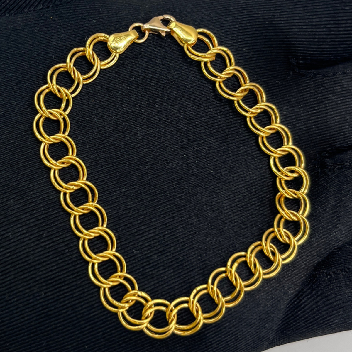 Samanyolu Altın Bileklik 22 Ayar 3.18gr 19 CM - F00228 - Fotoğraf 4