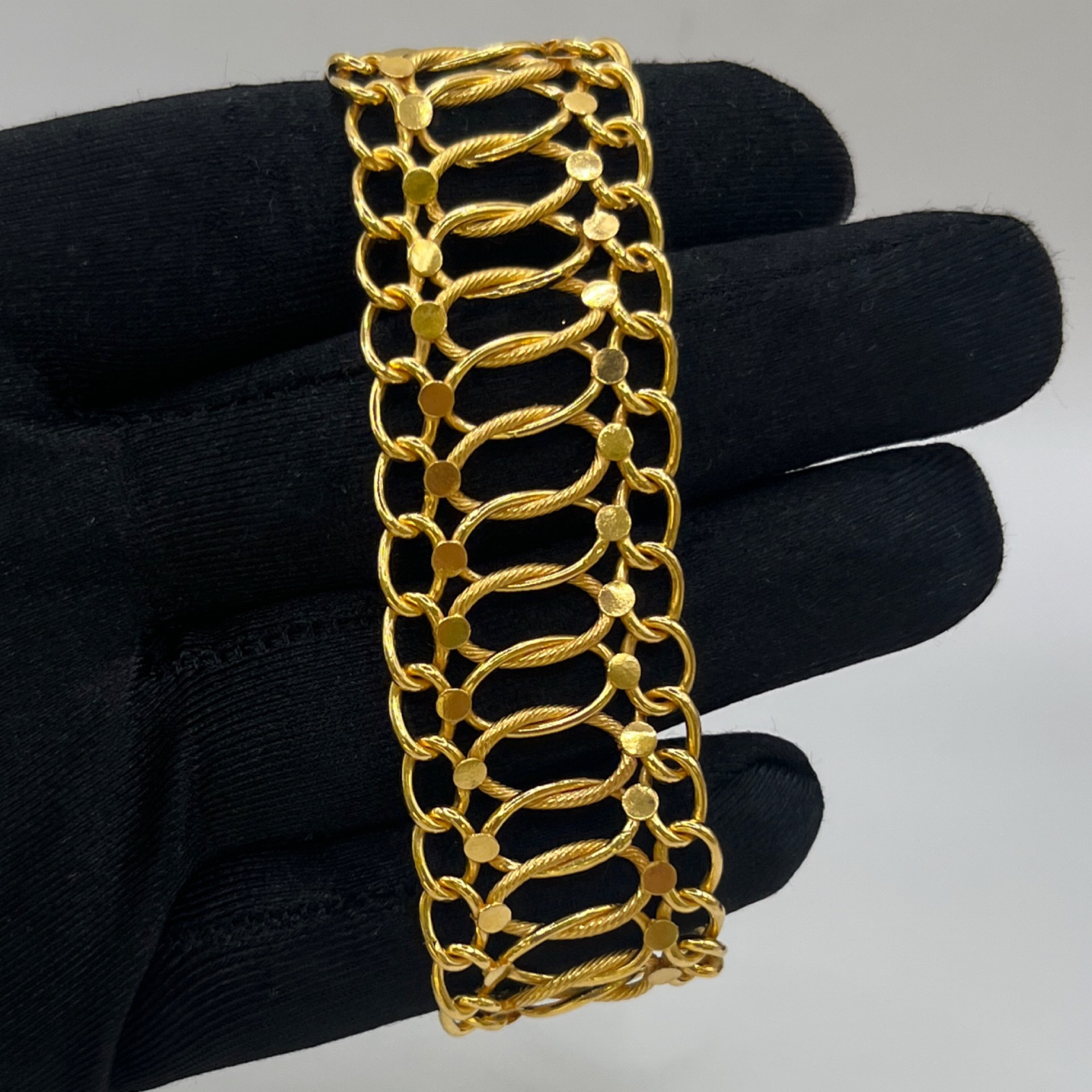 Fidan Altın Bileklik 22 Ayar 17.33gr - F00238 - Fotoğraf 1